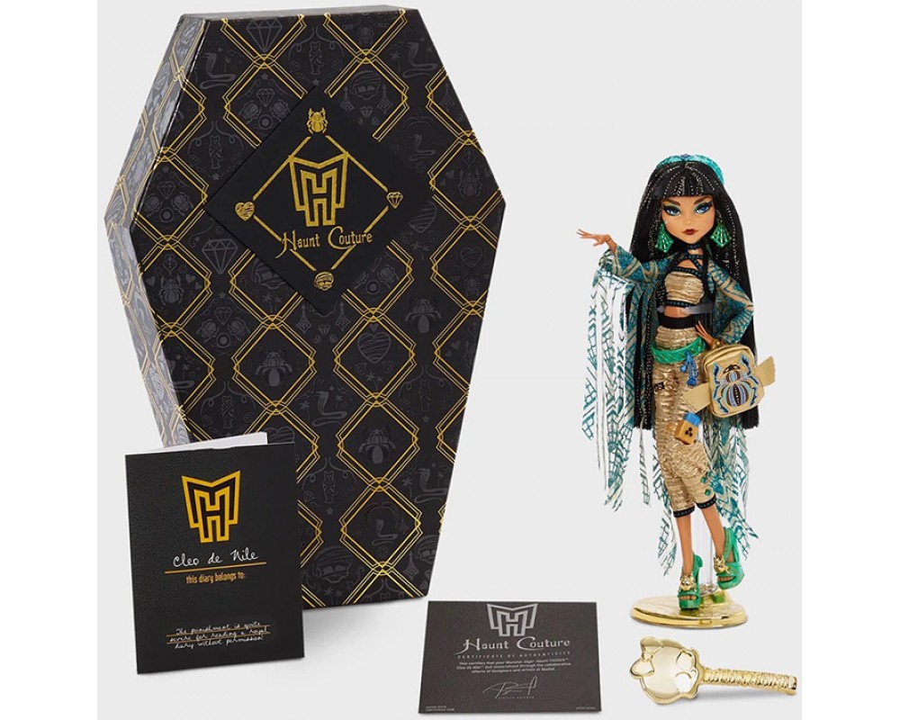 Кукла Monster High Cleo de Nile HHK54 купить по цене ₸ в интернет-магазине Детский мир